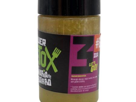 sumo detox - maracujá, abacaxi, maçã, hortelã, limão