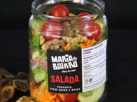 salada presunto e nozes Maria do Bairro