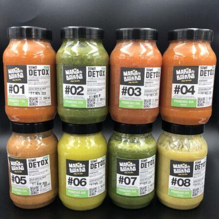 maria do bairro sumos detox verão 1 dias