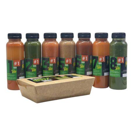 Sumos Detox Low Carb 8 Sumos/Wrap de #1 a #6 dias