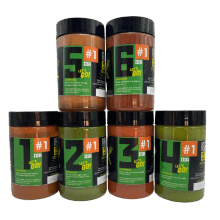 Sumos Detox Liquido 6 Sumos de #1 a #6 dias