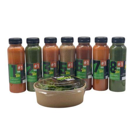 Sumos detox low Carb 8 Sumos/Salada de #1 a #6 dias